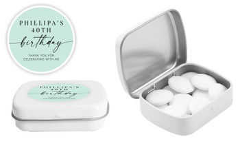 Mint Tin With Personalised Label