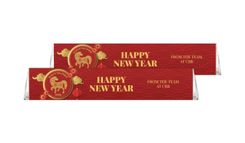 Gold Emblem Chinese New Year Custom Toblerone Bars 50g