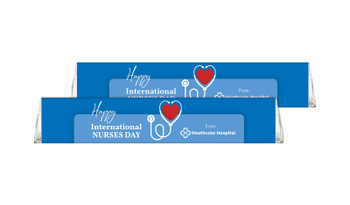 Heart Stethoscope Chocolate Personalised Toblerone 50g