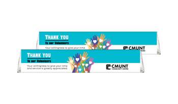 Hands Up Volunteer Week Personalised Toblerone 50g