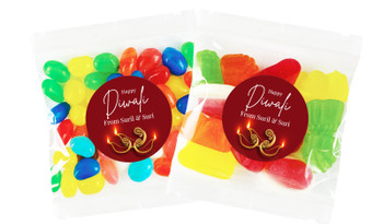 Elegant Lantern Diwali Personalised Lolly Bag