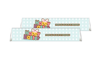 Happy Easter Personalised Toblerone Bar 50g