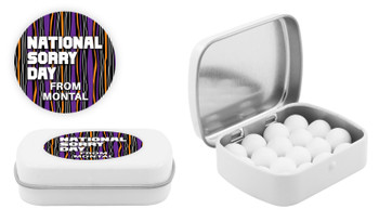 National Sorry Day Personalised Mint Tins