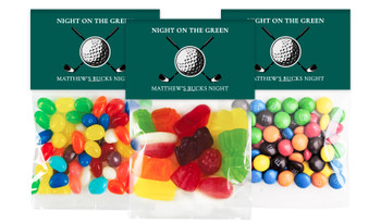 Golf Bucks Night Custom Lolly Bag With Topper