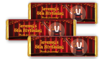Magician Personalised Birthday Cadbury Chocolate Bar