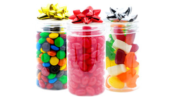 Grab And Go Unpersonalised Long Lolly Jars (Choice Of Fillings)