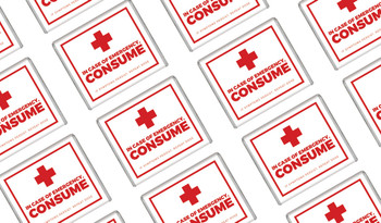 Emergency Consume Personalised Mini Chocolates