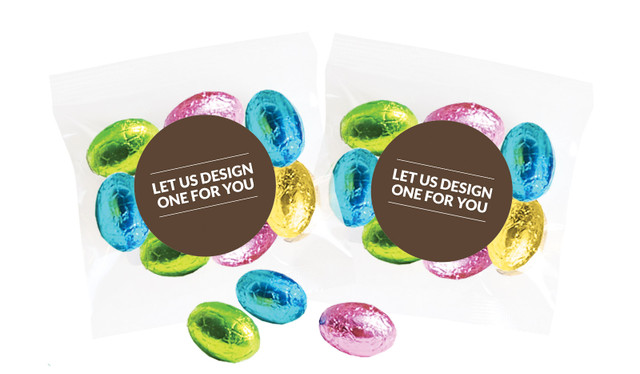 Let Us Design For You Personalised Bag Of Easter Eggs