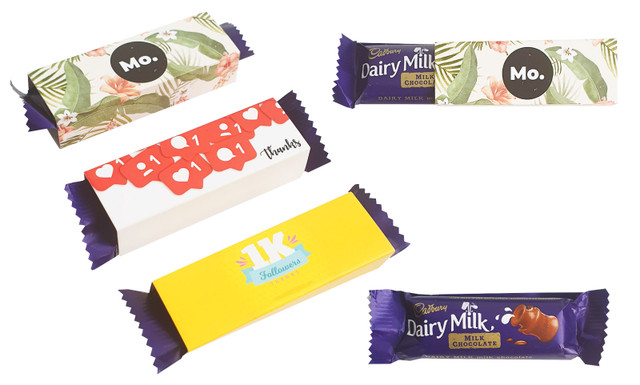 Cadbury TM 12g Mini Chocolates With Branded Sleeve - 12 Pack