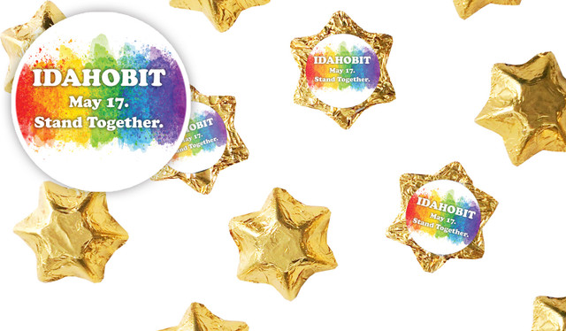 IDAHOBIT Personalised Chocolate Stars