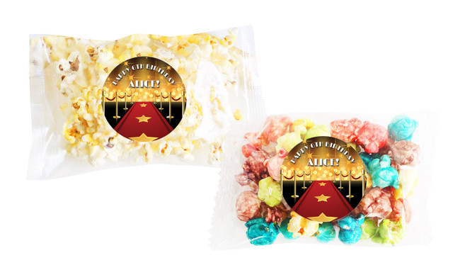 Hollywood Popcorn Bags With Personalisation