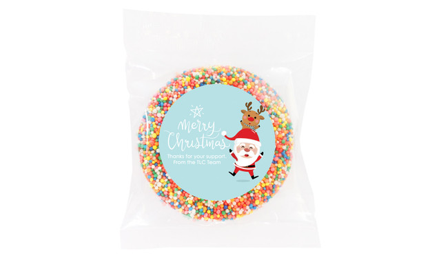 Piggy Back Custom Christmas Giant Chocolate Freckle