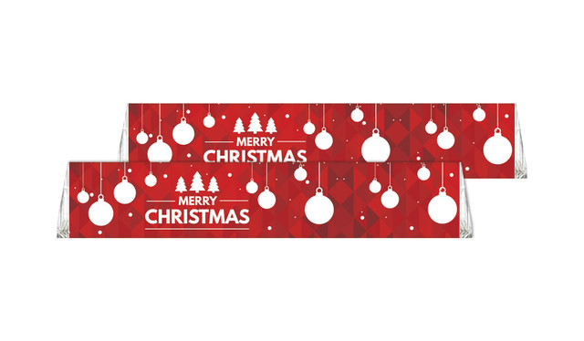 Corporate Personalised Christmas Toblerone Bar 50g