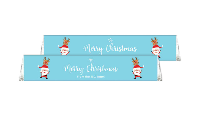 Piggy Back Personalised Christmas Toblerone Bar 50g