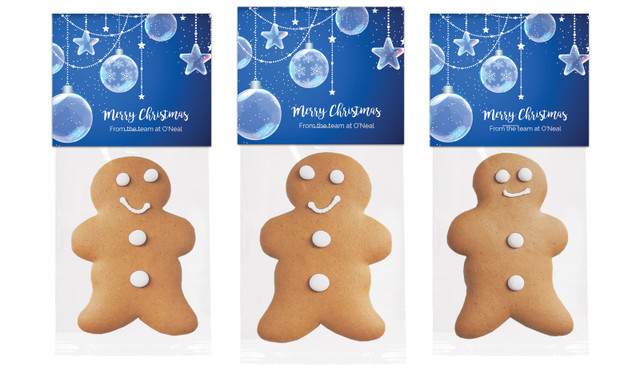 Crystal Baubles Gingerbread Man With Topper