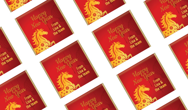 Happy Chinese New Year Mini Chocolates