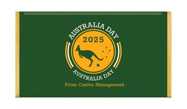 Emblem Australia Day Personalised Chocolates