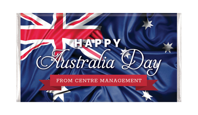 Australian Flag Australia Day Personalised Chocolates