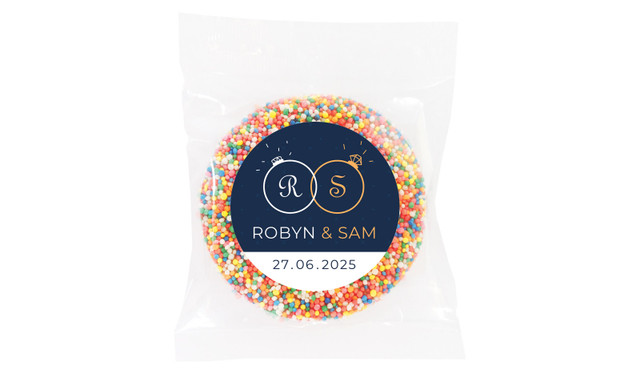 Diamond Ring Engagement Theme Personalised Giant Freckle