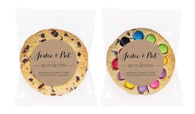 Location-Centric Personalised Wedding Cookie