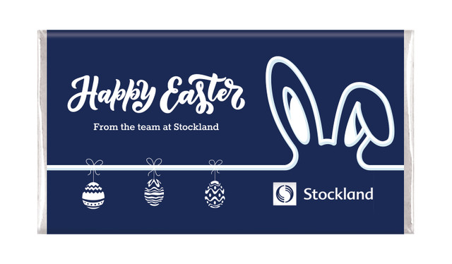 Corporate Easter Personalised Chocolate Bars