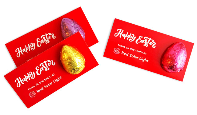Personalised Easter Egg Card With Chocolate Egg