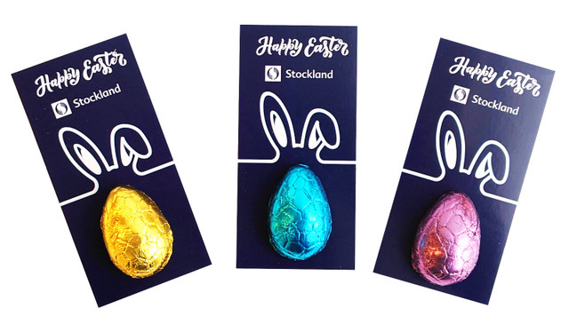 Corporate Personalised Easter Egg Card