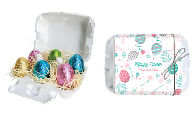 Easter Elements Personalised Easter Egg Carton