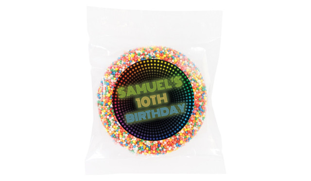 Disco Lights Personalised Giant Freckles - Australia's #1 Kids Party Supplies