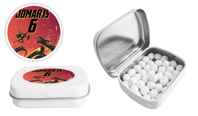Dragon Birthday Personalised Mint Tin Favour