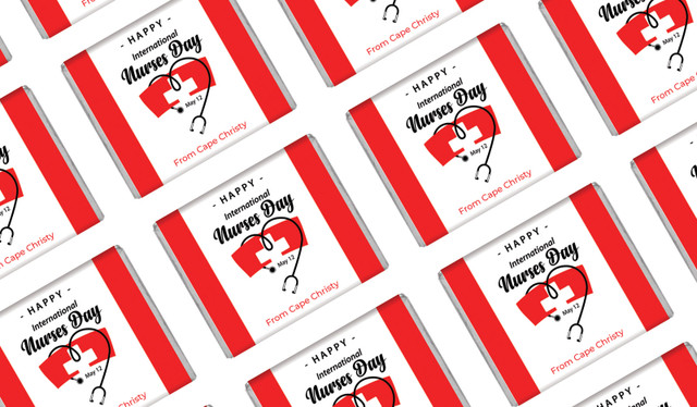 Nurse Hat Nurses Day Personalised Mini Chocolates