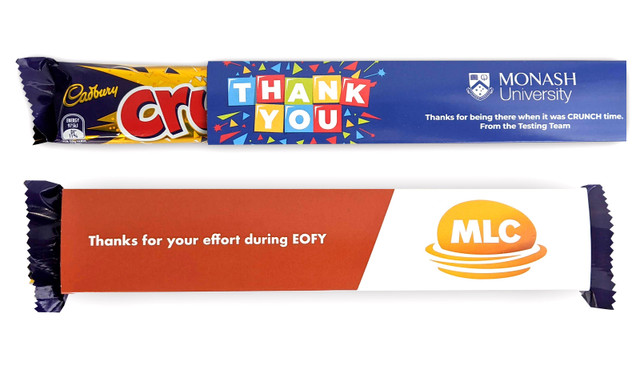 Crunchie TM Bar With Personalised Sleeve (24-Pack)