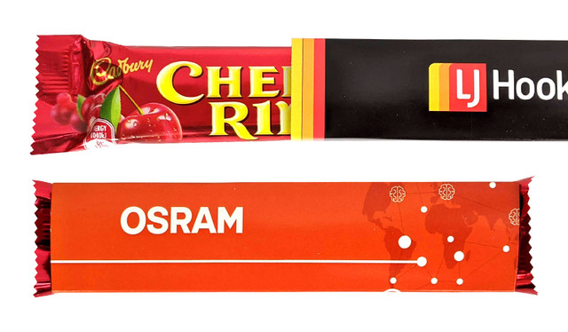 Cherry Ripe TM Bar With Personalised Sleeve (Box Of 48)