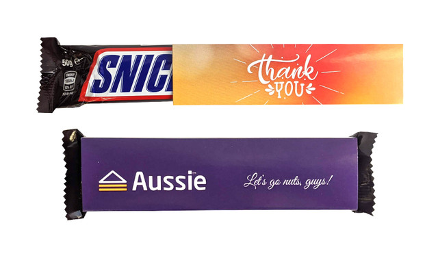 Snickers TM Bar With Personalised Sleeve (24-Pack)