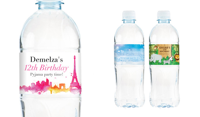 Water Bottle Stickers (Set of 6)