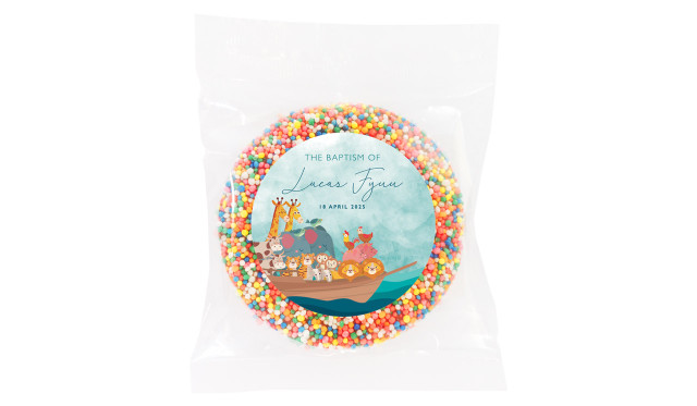 Noahs Ark Personalised Christening Giant Freckle