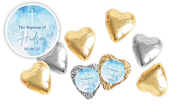 River Run Personalised Chocolate Hearts