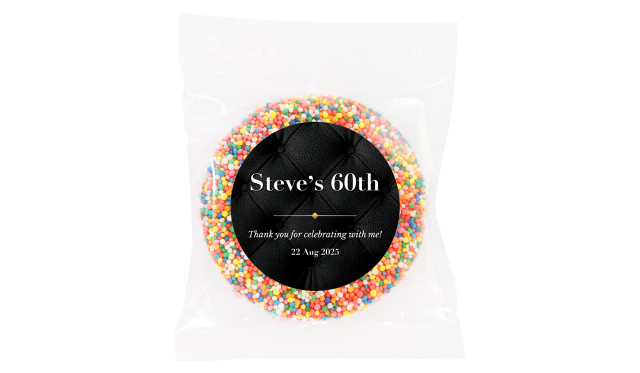 Chesterville Personalised Birthday Chocolate Freckle