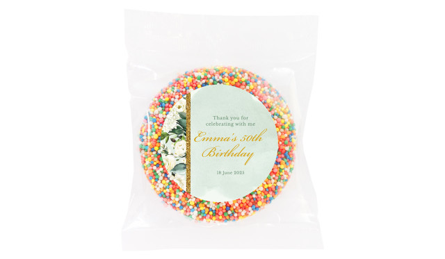 Elegant Greenery Personalised Giant Freckles