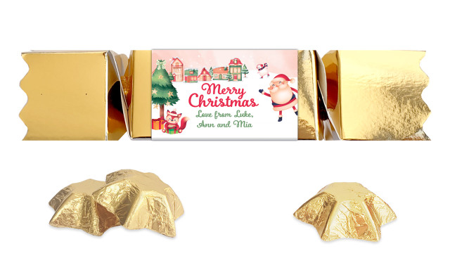 Christmas Village Personalised Christmas Bon Bon