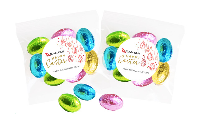 Hanging Eggs Personalised Bag Of Easter Eggs
