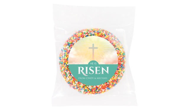 Heavenly Cross Personalised Easter Giant Chocolate Freckles