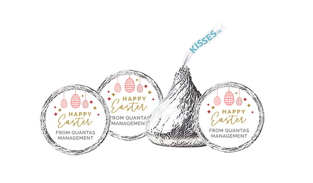 Hanging Eggs Personalised Hershey's Kisses