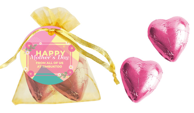 Bold Colours Mother's Day Organza Bag