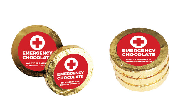 Emergency Chocolates Nurses Day Chocolate Coin