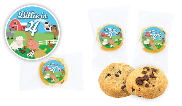 Down The Farm Bite-Size Personalised Cookie 5g
