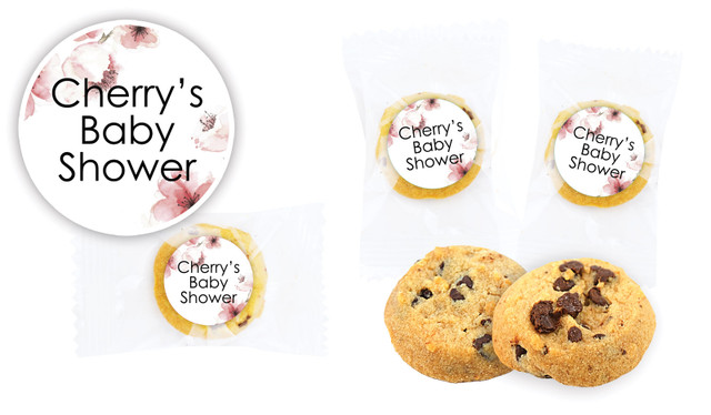Cherry Blossoms Baby Shower Bite-Size Cookie 5g