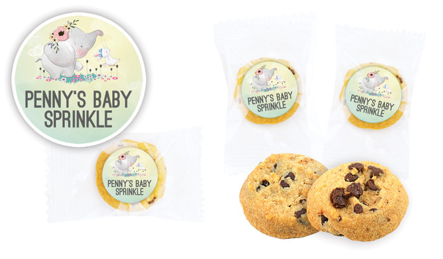 Elephant And Friend Baby Shower Bite-Size Cookie 5g