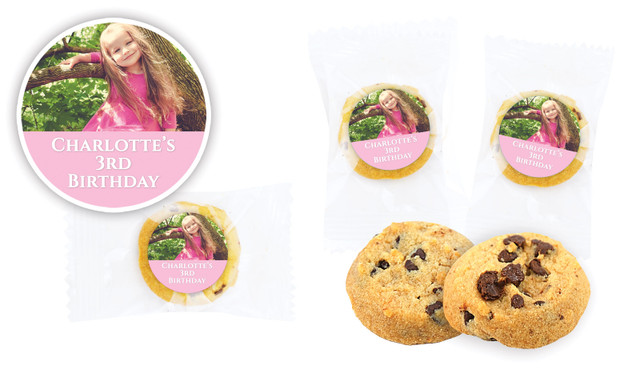 Add A Photo Girls Birthday Bite-Size Cookie 5g