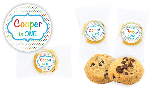 Happy Dots Birthday Bite-Size Cookie 5g